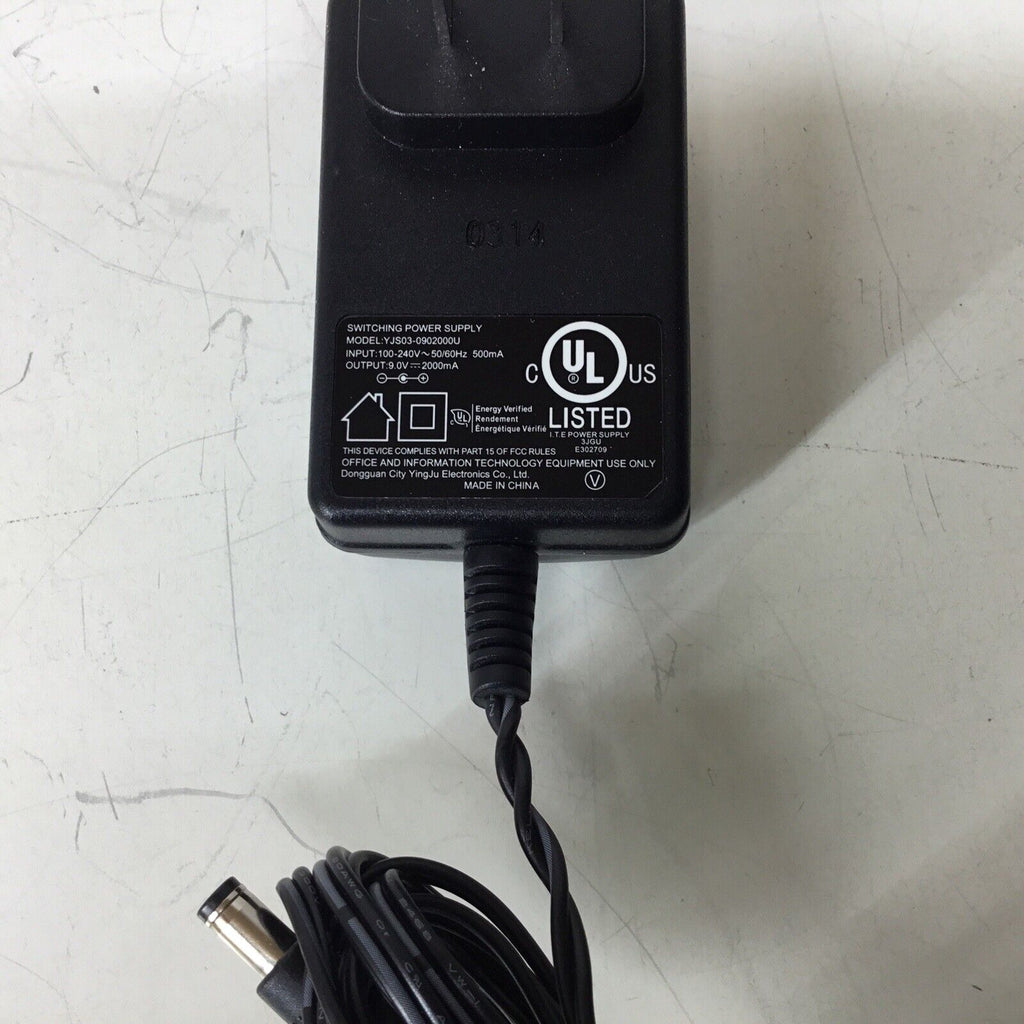 Power Supply Adapter YJS03-0902000U 100-240V 50/60Hz 500mA 9.0V 2000mA For Altec