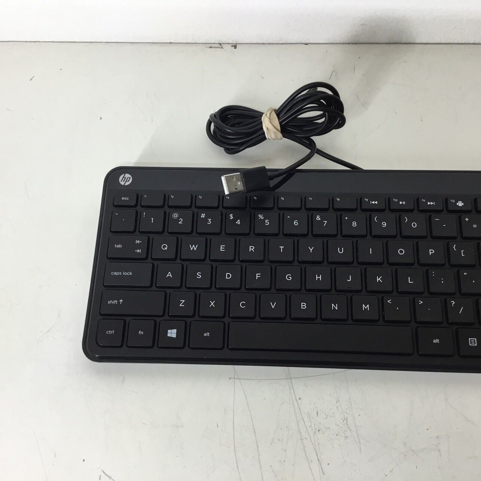 HP SK-2028 Wired Slim USB Keyboard 801526-001