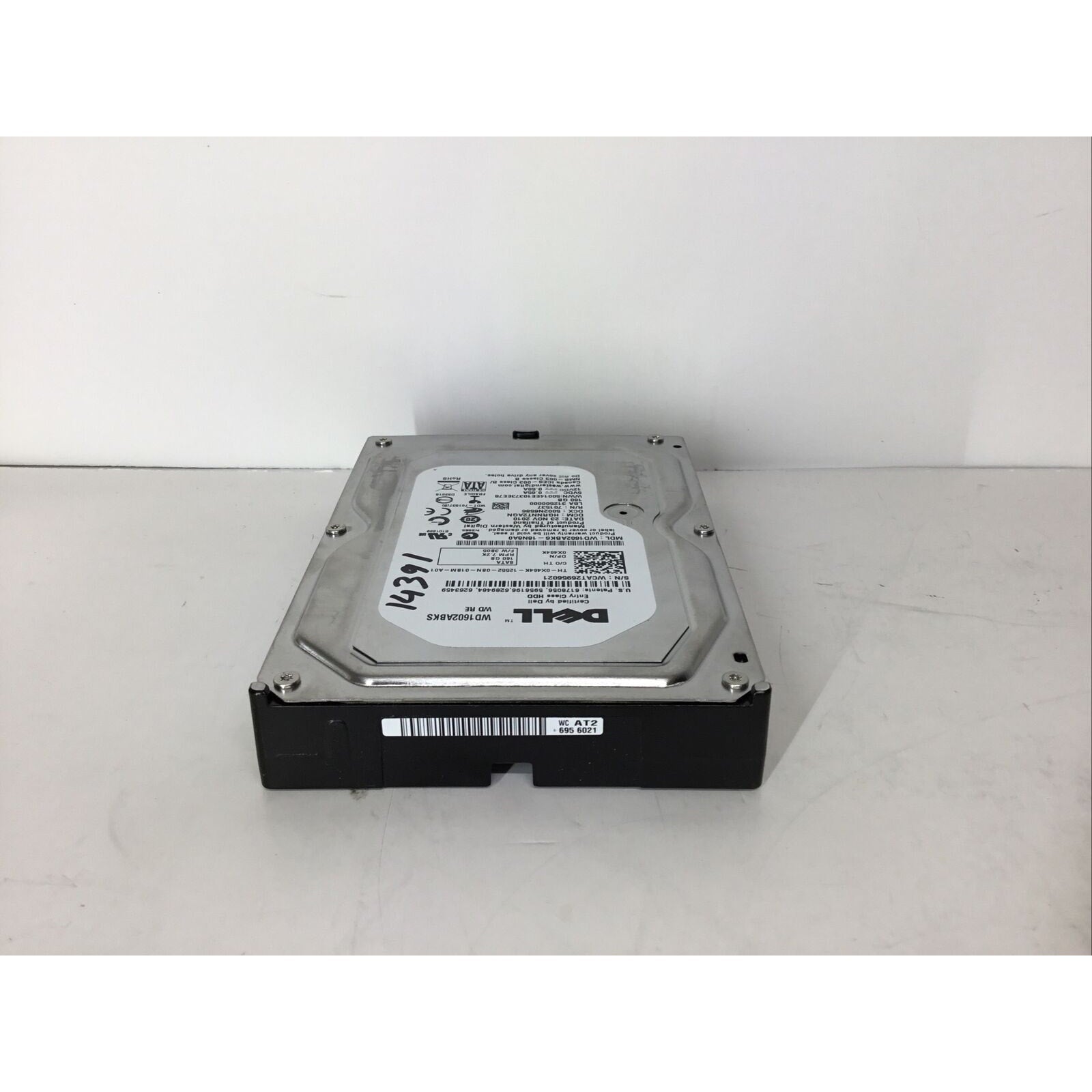 Dell WD1602ABKS 3.5" 160GB SATA 7200RPM Hard Drive X464K
