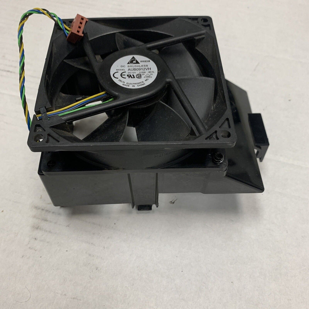 HP PRO 4300 Compaq 6000 6305 Elite Cooling Fan with Shroud AUB0912VH 636922-001