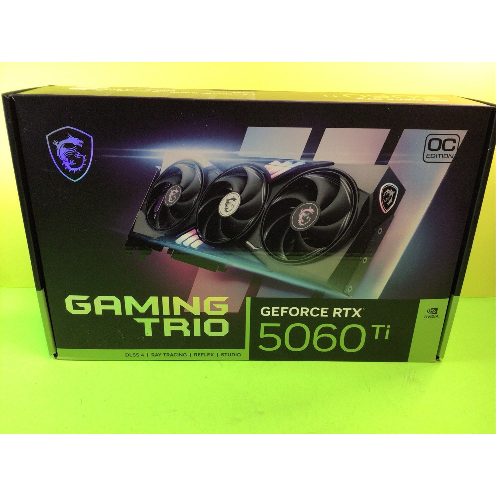 MSI RTX 5060 TI Gaming Trio Retail Box Only