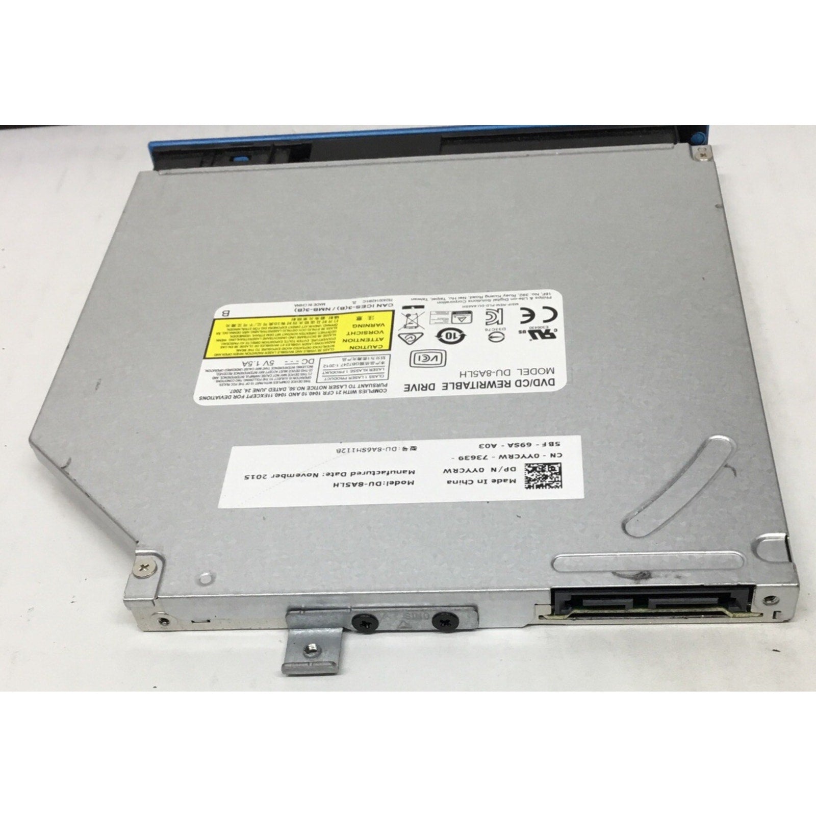 Genuine Dell Latitude 3540 - Blue Bezel Internal CD/DVD±RW Disk Drive - 0YYCRW