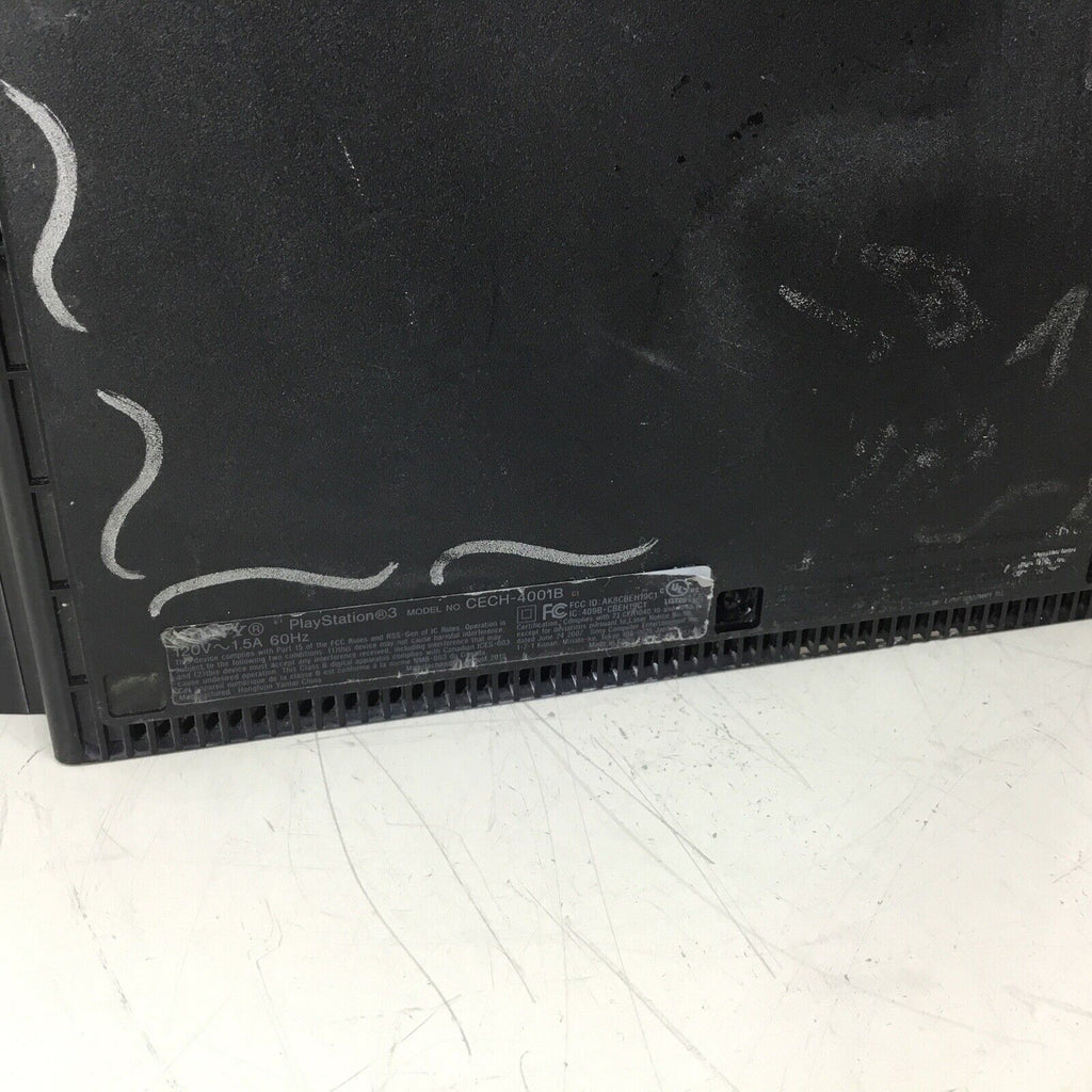 Sony PlayStation 3 Super Slim CECH-4001B Gaming Console Black - For Parts