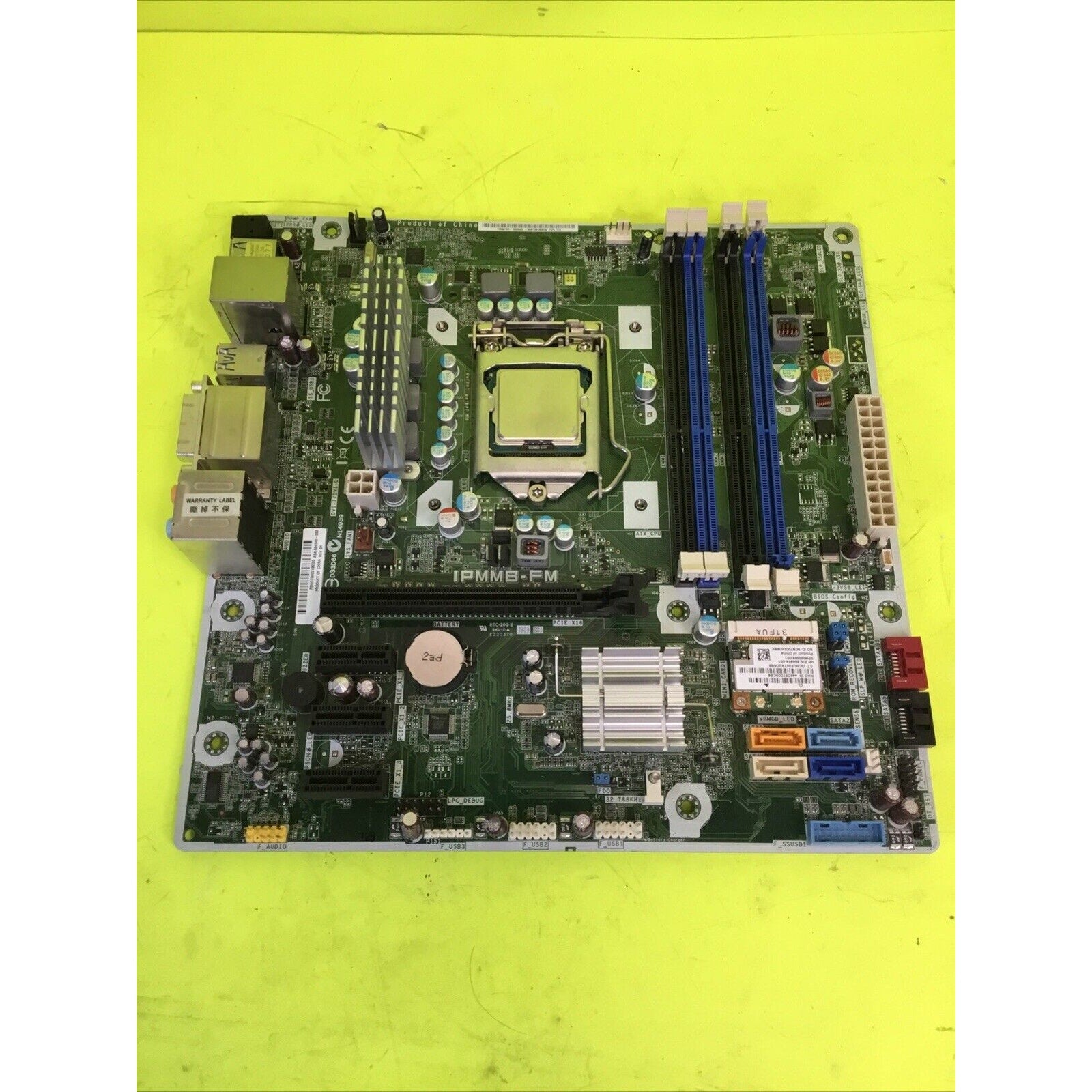 HP Pavilion h8-1360t Motherboard with Intel Core i3-3220