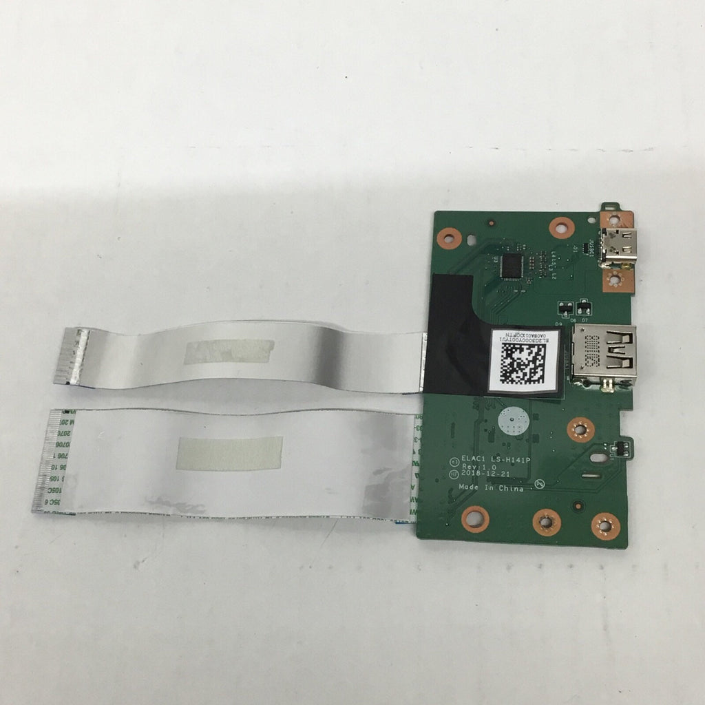 Lenovo Chromebook 14E 14" Genuine Laptop USB Port Board w/Cables LS-H141P