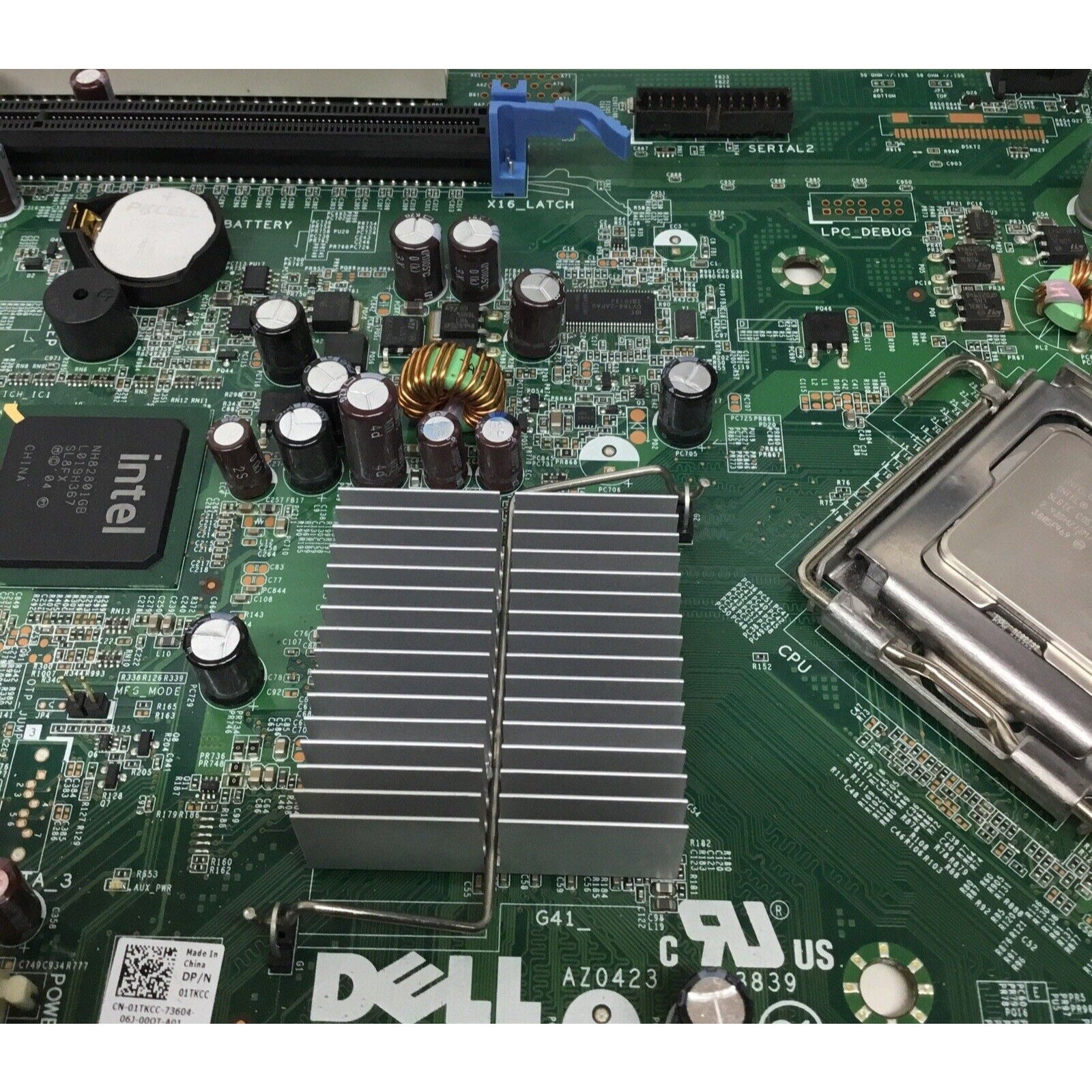 Genuine Dell Optiplex 380 SFF System Motherboard 1TKCC 01TKCC W/ CPU & Ram