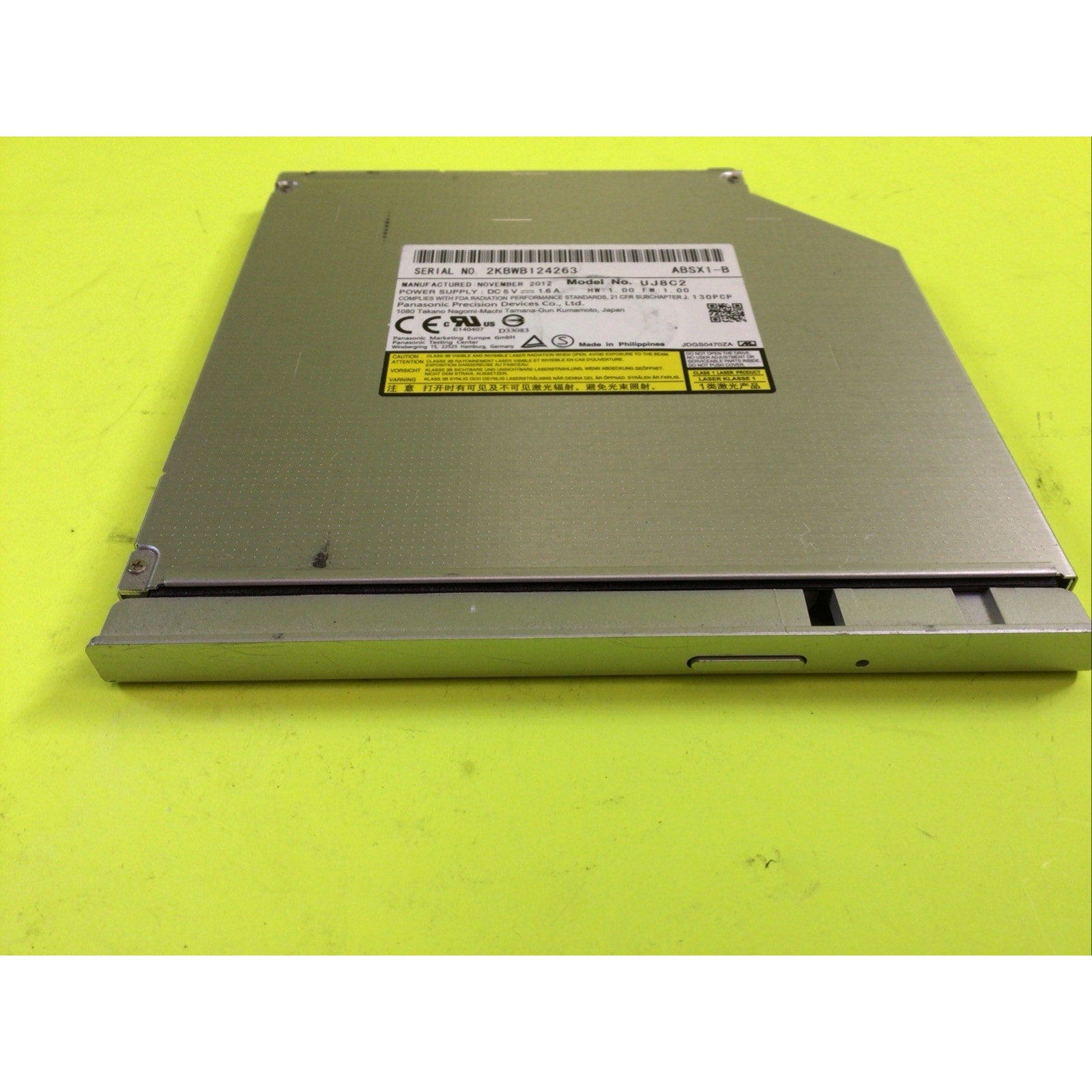 Dell Latitude E6530 E6430 E6520 E6420 DVD Drive Model UJ8C2