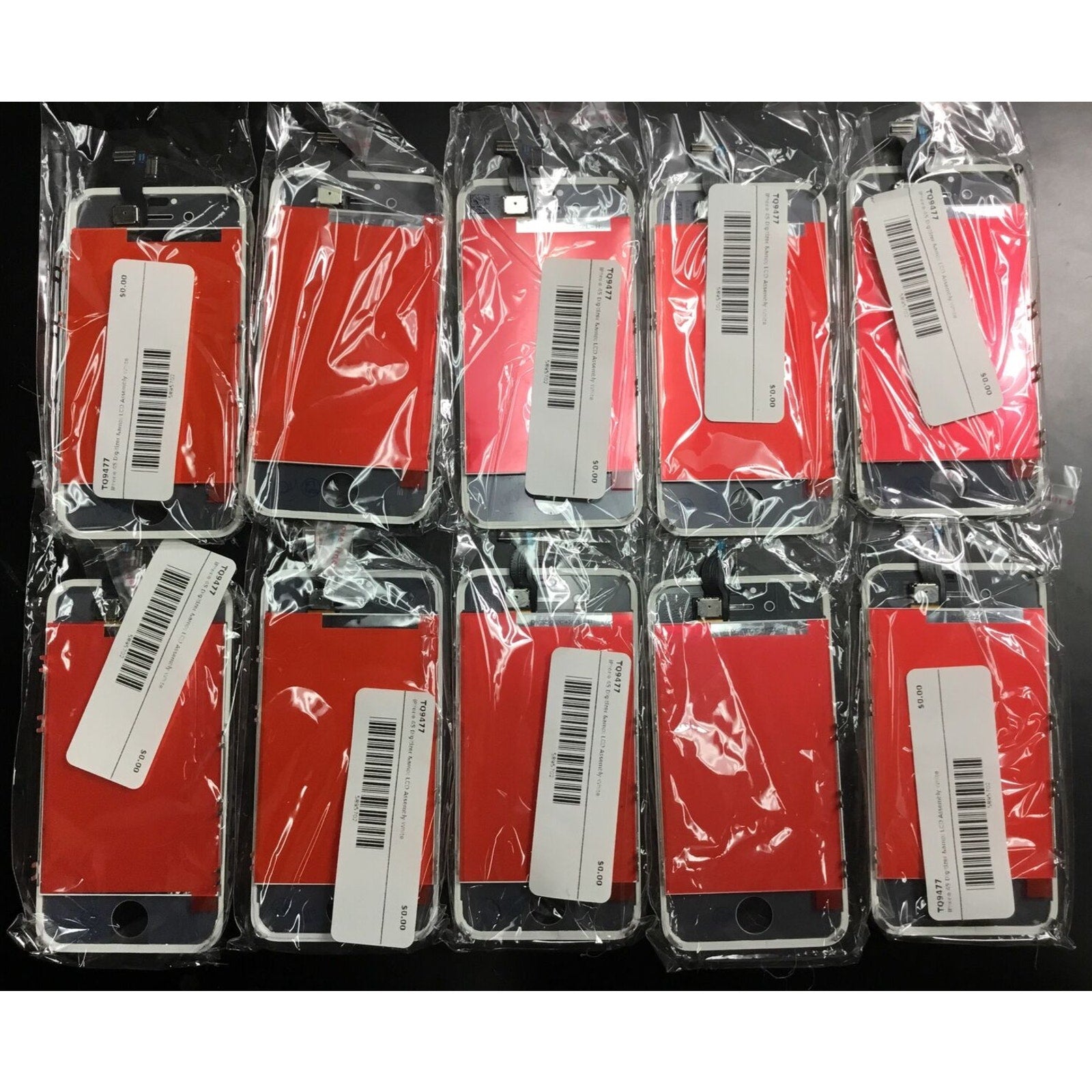 10X LCD & Digitizer Assembly For iPhone 4S White