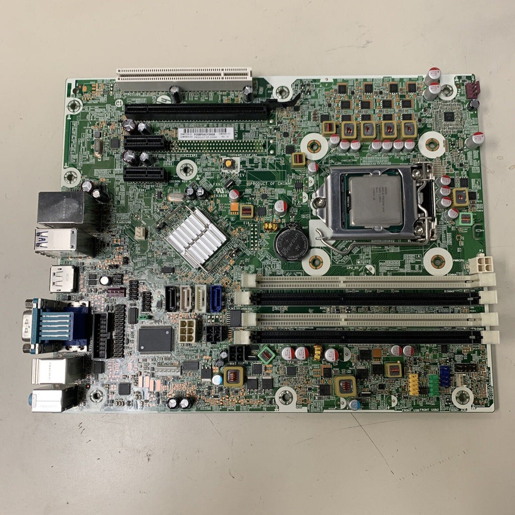 HP Pro 6300 SFF Intel LGA1155 DDR3 Desktop Motherboard 656961-001 With G640 CPU