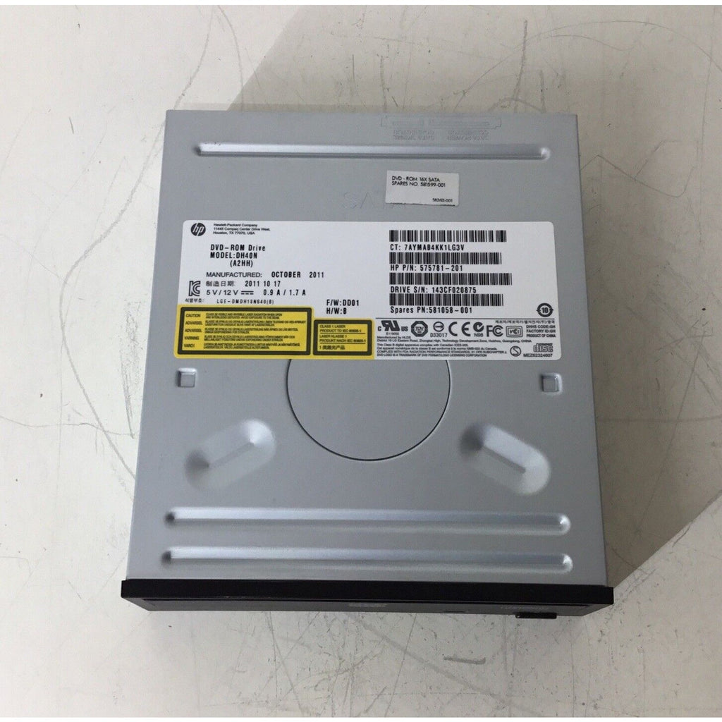 HP DVD ROM Drive DH40N (A2HH) 575781-201 581058-001 581599-001
