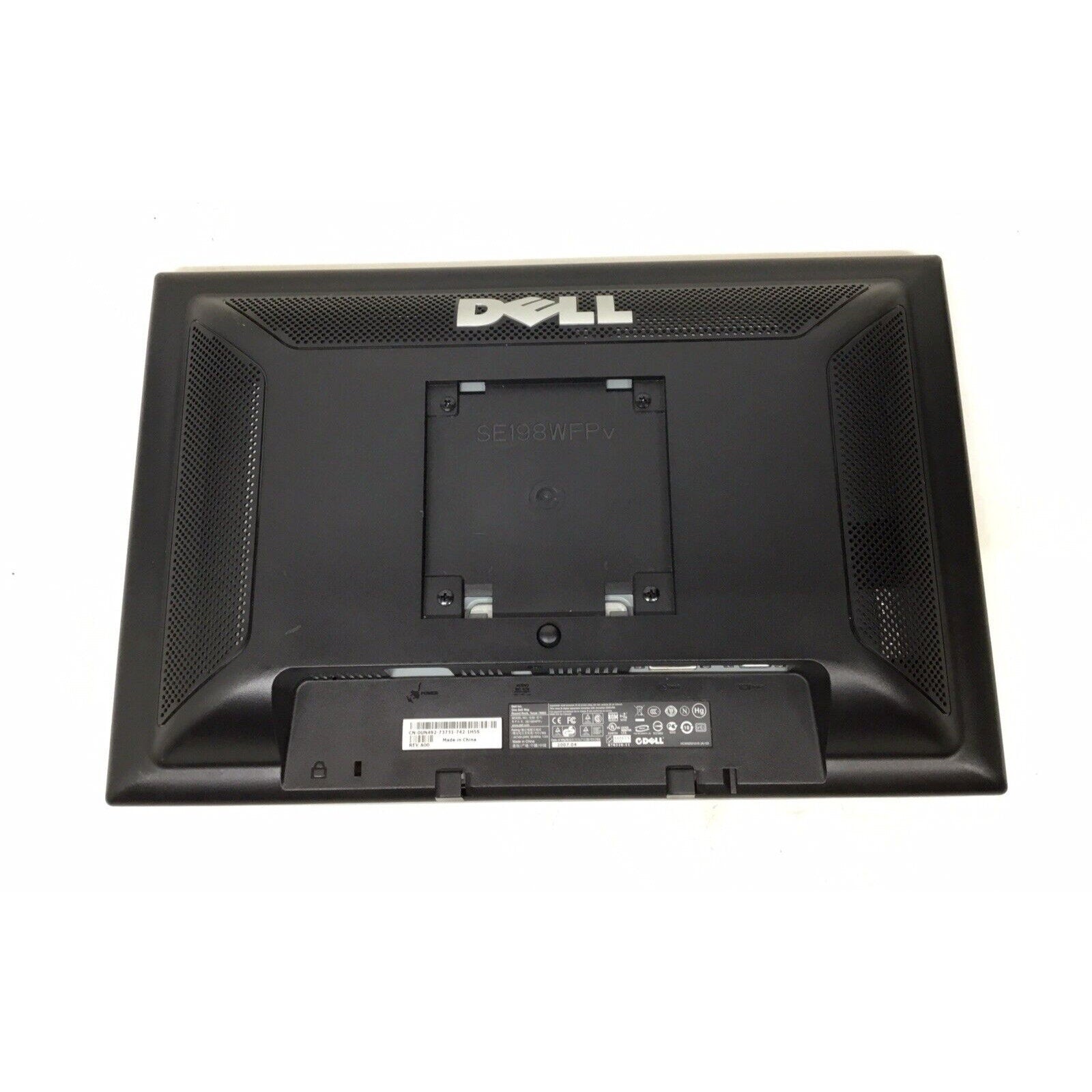 DELL SE198WFPv 19" Widescreen LCD TFT Monitor 1440x900 DVI VGA NO STAND