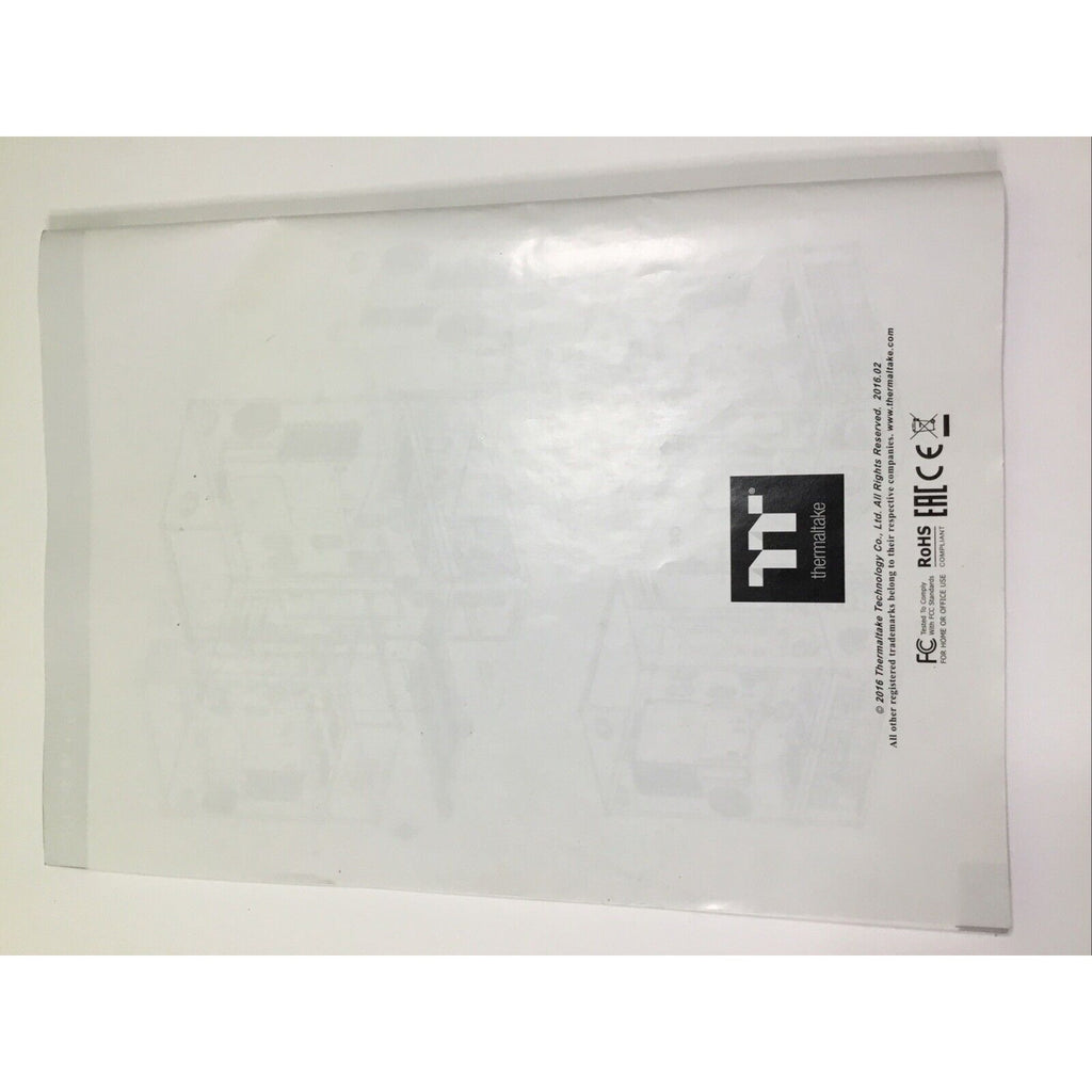 ThermalTake Core W200 Series Assembly Instruction Manual