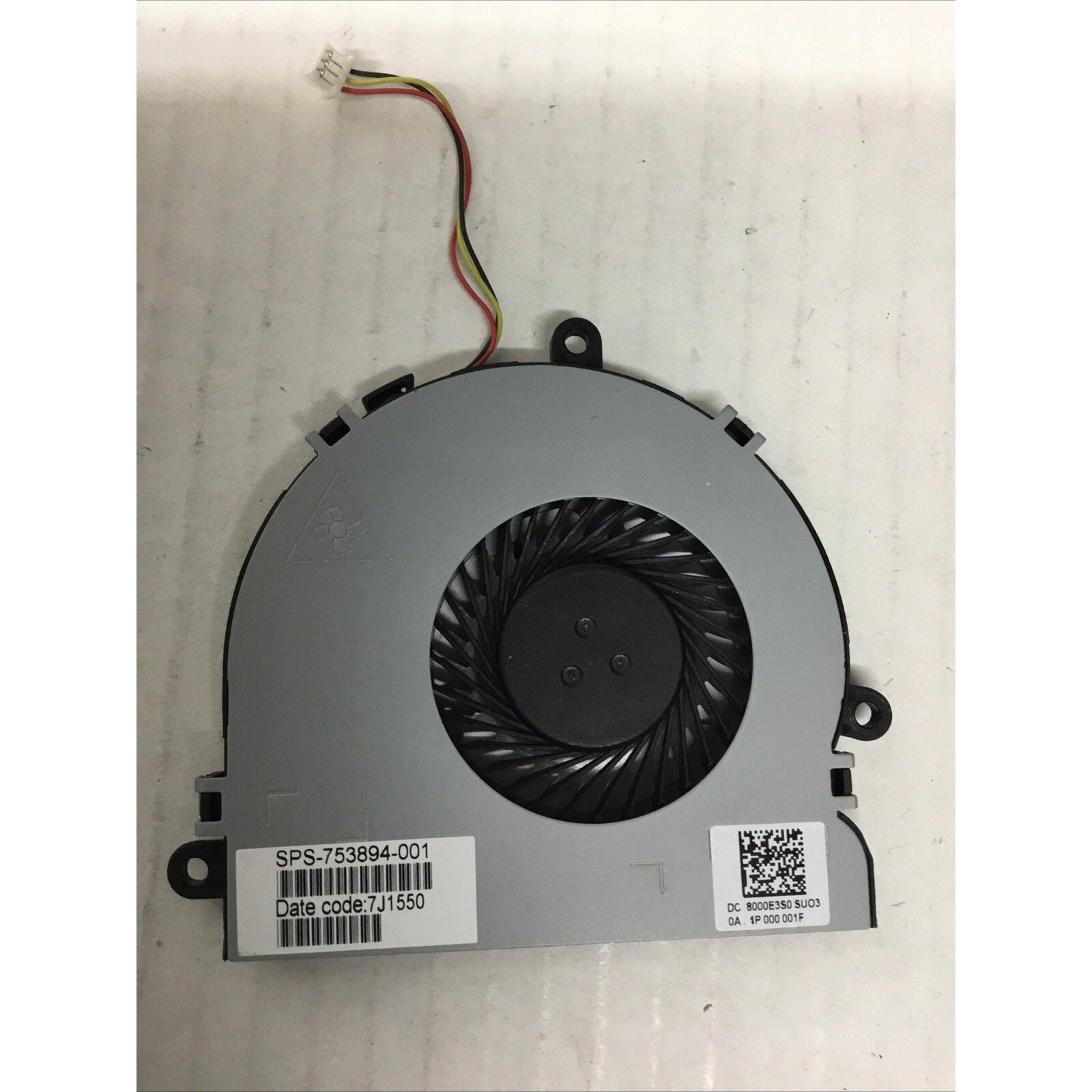 Original HP Pavilion 15-g010nr 753894-001 15-r011dx 15-r264dx CPU Cooling Fan