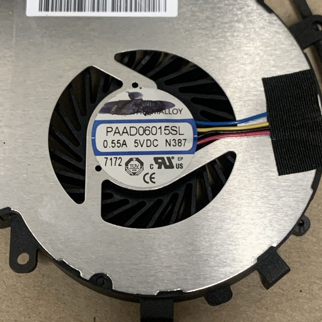 MSI GE62 COOLING FAN PAAD06015SL, N387, 5V 0.55A, 30X4WX4P, 4-pin