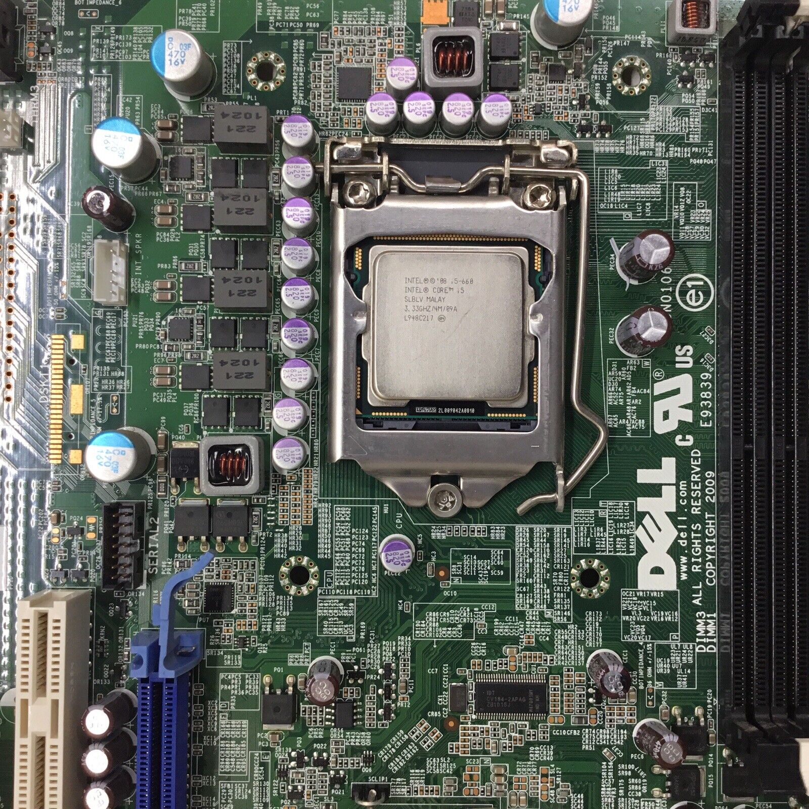 Dell Optiplex 980 MT Motherboard 0D441T D441T Intel Core i5-660