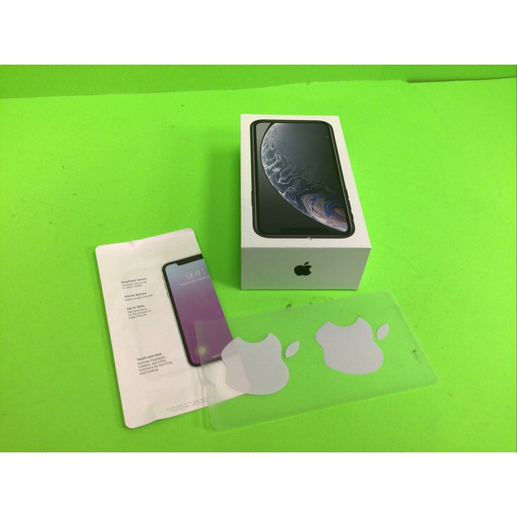iPhone XR 64GB Black Empty Box Only with Stickers and Insert