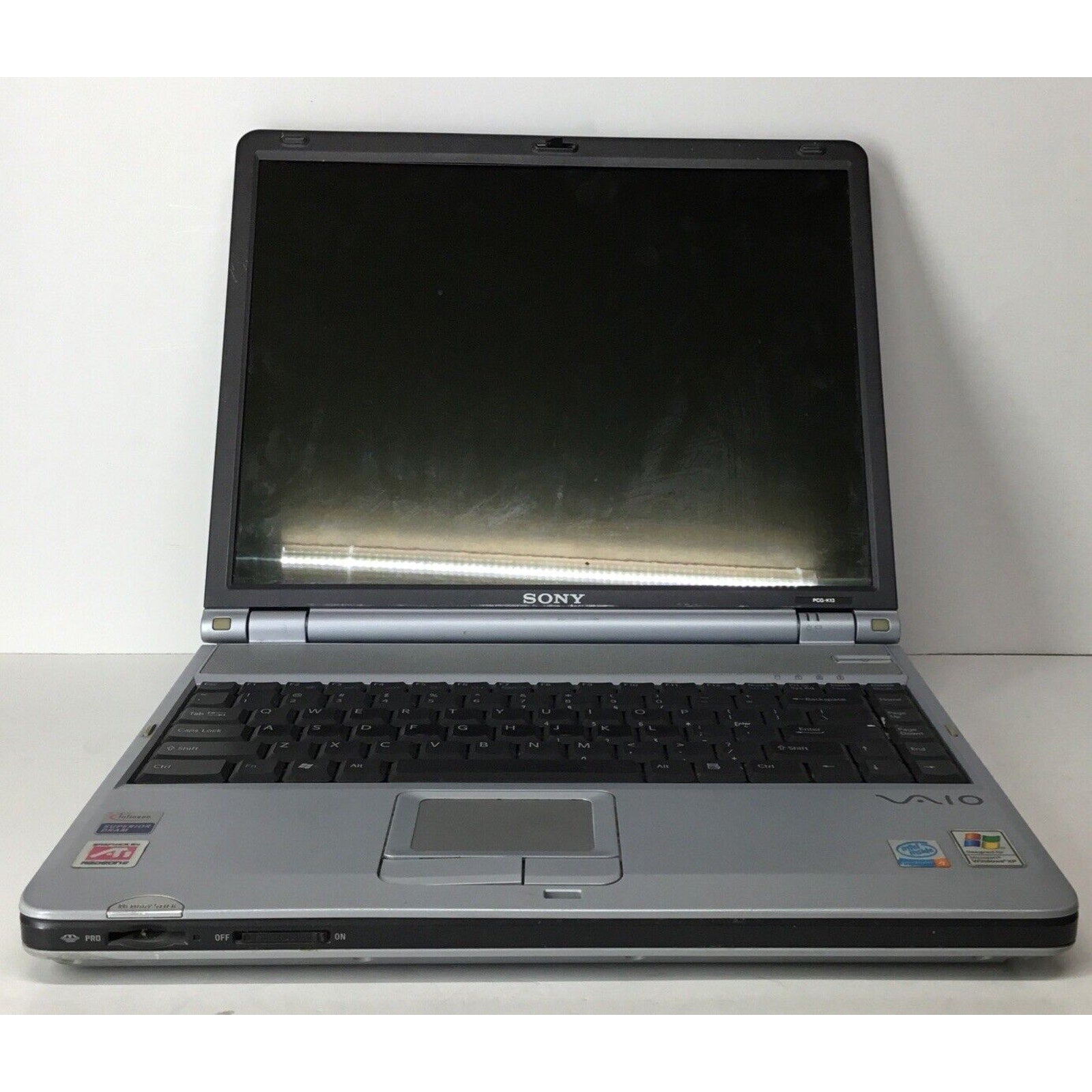 Sony Vaio Notebook Computer PCG-9P6L -Not Tested, For Parts