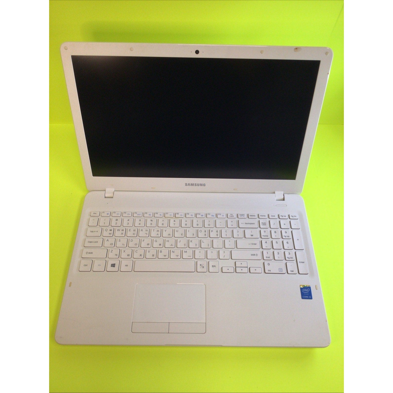 Samsung NT300E5K-L56S i5-5200U 8GB RAM NO HDD Laptop FOR PARTS or REPAIR