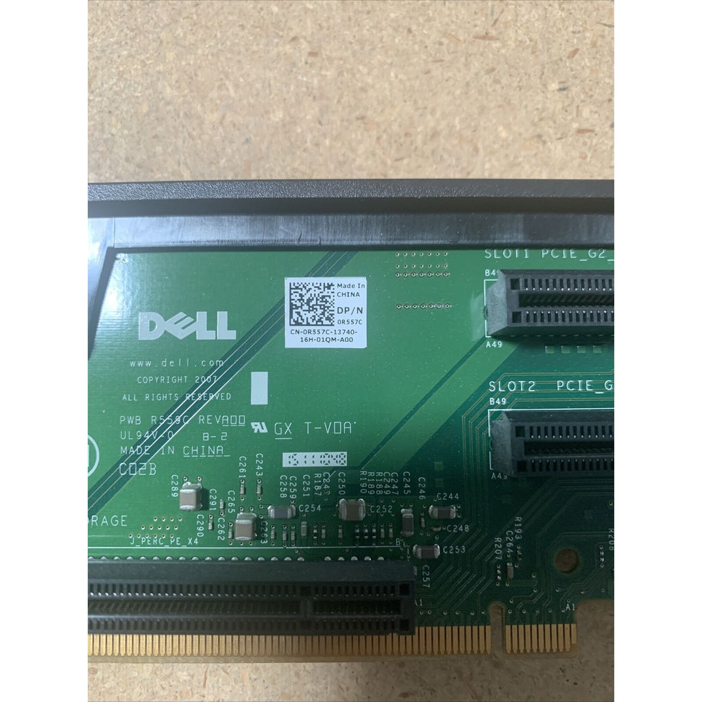 Dell 0R557C for R710 Server 3-Slot PCIE Expansion Riser Card Board Adapter R557C