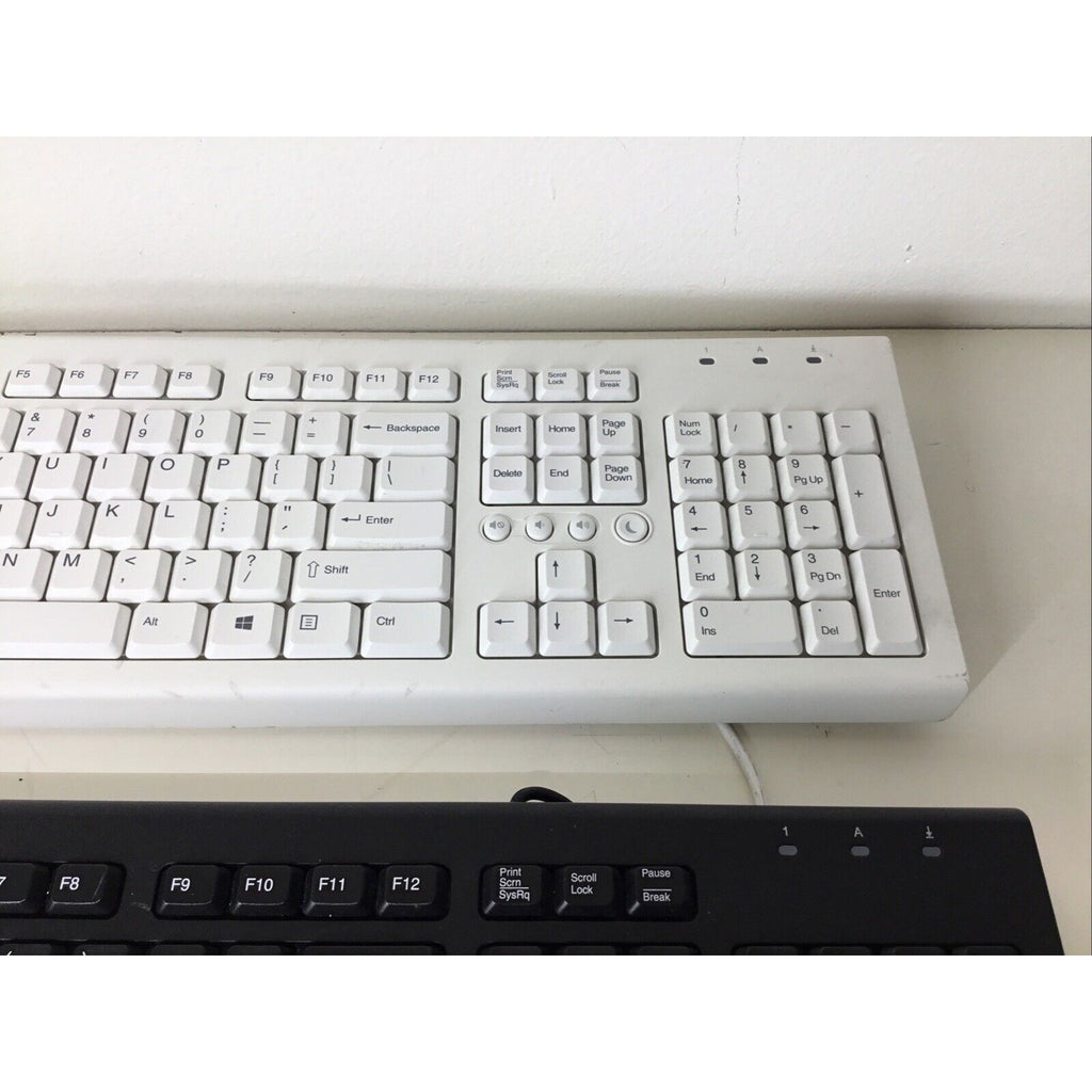 Lot Of 2 - 697737-001 904367-001 HP USB Keyboard PR1101U