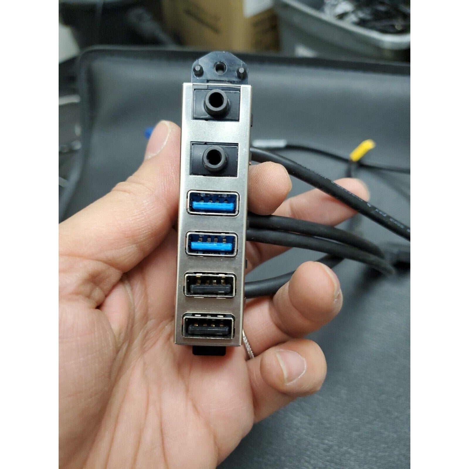 HP 711581-001 EliteDesk 800 G1 SFF Front I/O Panel USB Audio Assembly Genuine