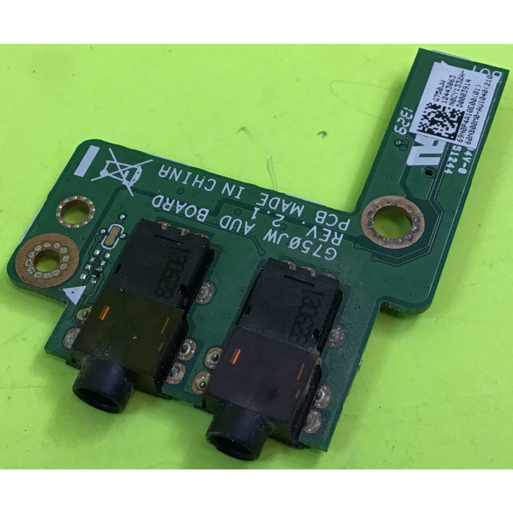 Asus ROG G750JW 17.3" Genuine Laptop Audio Board 60NB00M0-AU1040