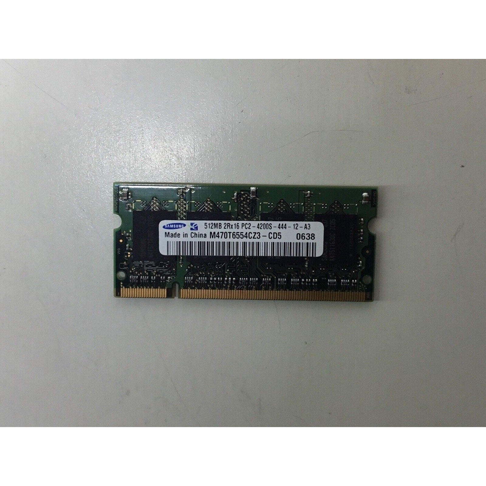 Samsung 512MB 2Rx16 PC2-4200s-444-12-A3 533MHz DDR2 Memory (M470T6554CZ3-CD5)