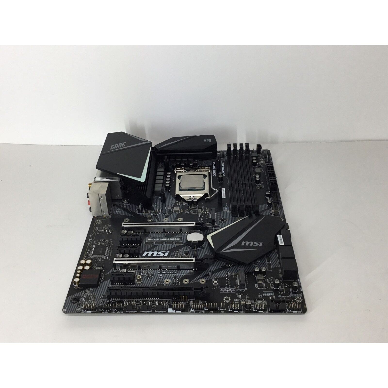 MSI MPG Z390 GAMING EDGE AC Motherboard w/ Intel Core i7-9700k Processor CPU