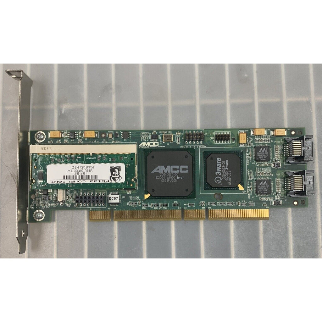 3WARE 9500S-4LP 4 PORT SATA RAID CARD with 128MB Memory (No Cables)