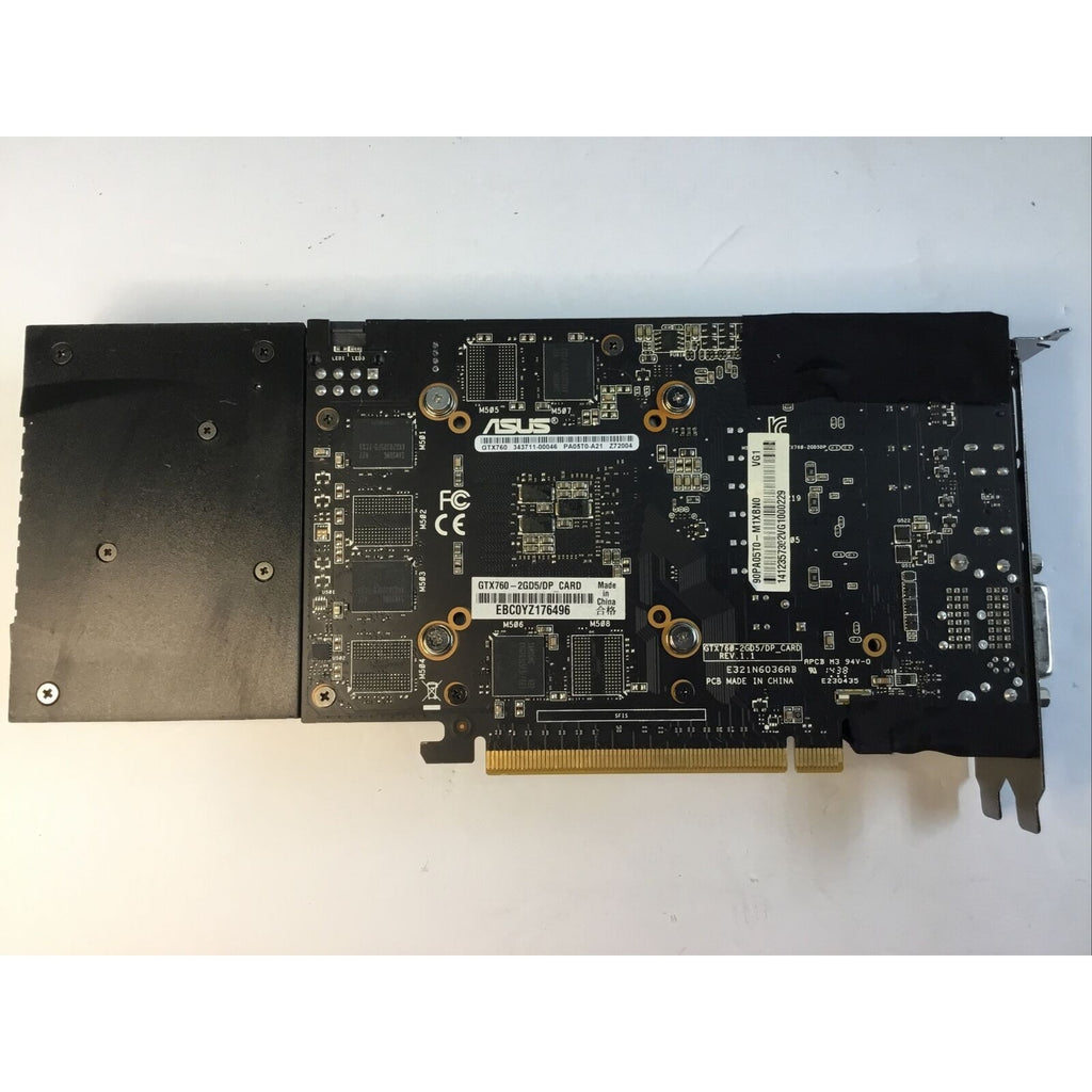 Asus NVIDIA GeForce GTX 760 2 GB GDDR5 PCI Express 3.0 x16 Video Card