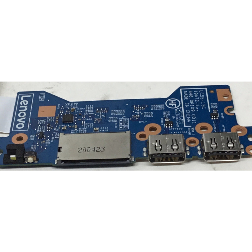 Lenovo IdeaPad Flex 5 14ARE05 USB Card Reader Board W/Cable 448.0K109.0011
