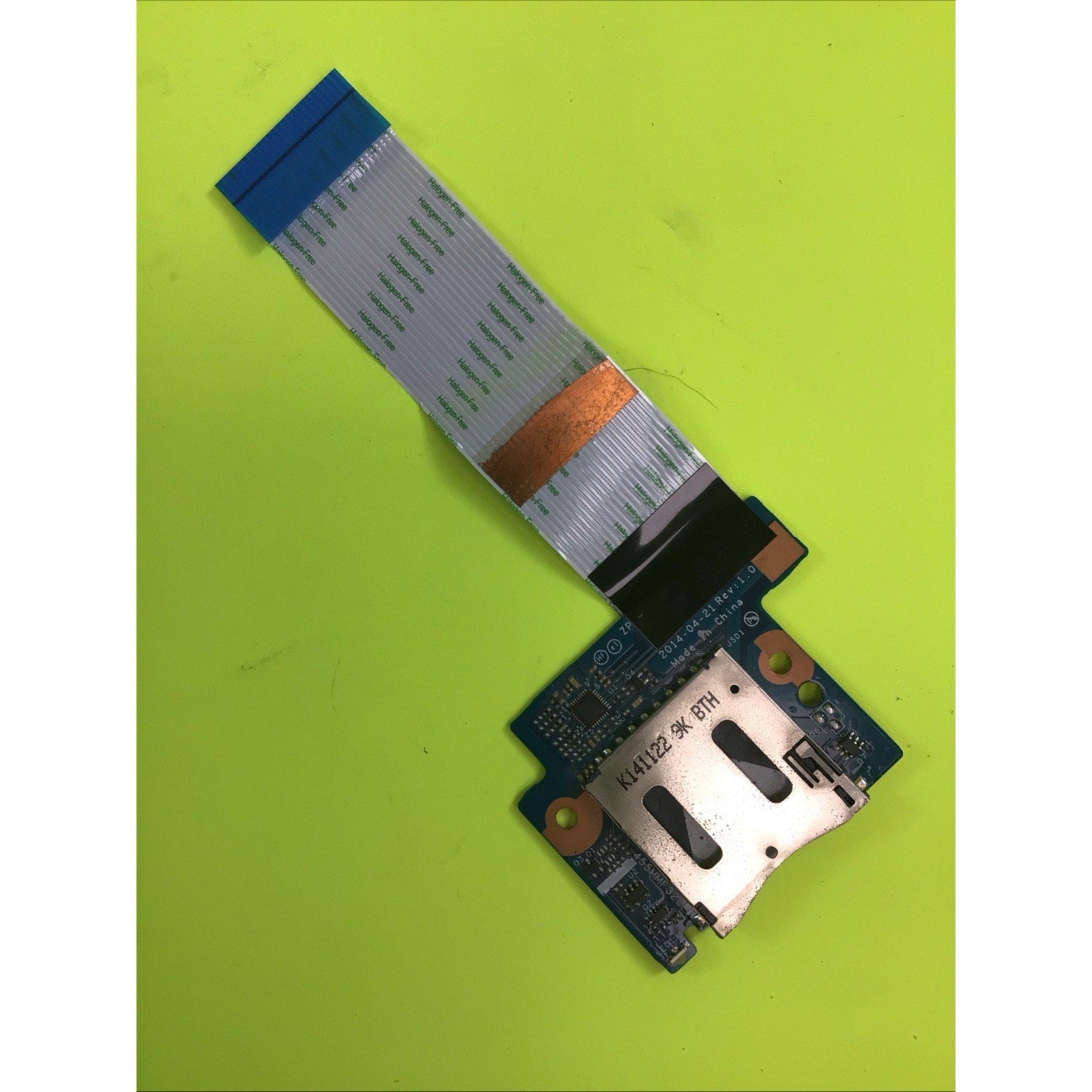 HP ProBook 450 G2 LS-B184P Card Reader I/O Board with Flex Cable