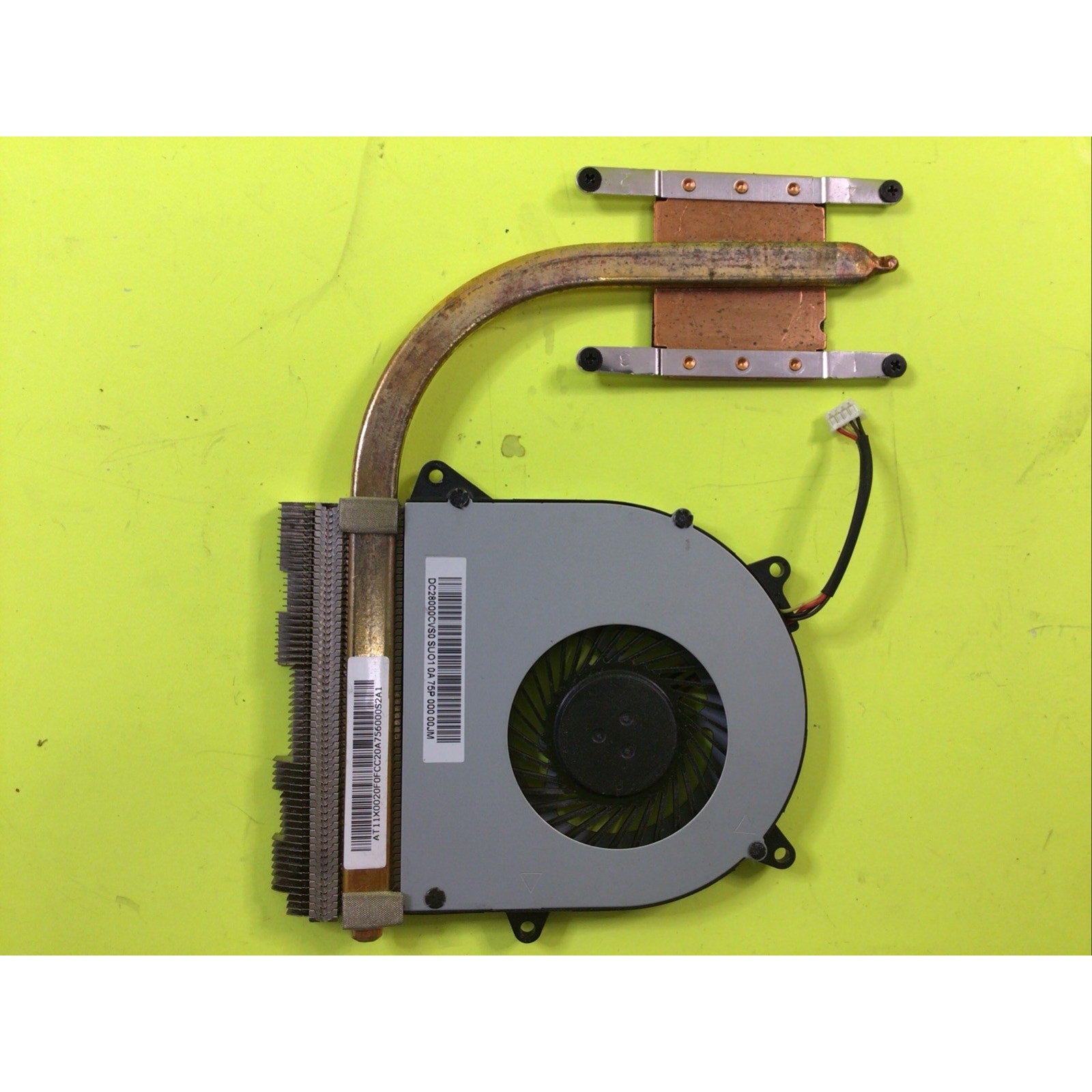 Lenovo IdeaPad 110-15ACL CPU Cooling Fan w/Heatsink DC28000CVS0 AT11X0020F0