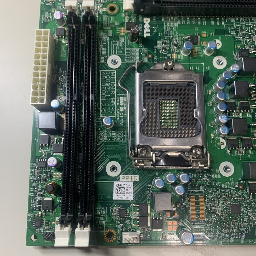Dell Optiplex 3010 Mini Tower LGA 1155 Motherboard 042P49 MIH61R with I/O Shield