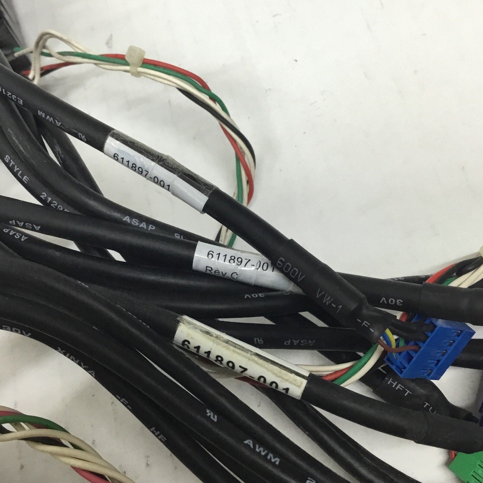 Lot of 3 - HP Compaq Pro 4000 SFF PC Front Audio USB Port w/ Cable - 611897-001