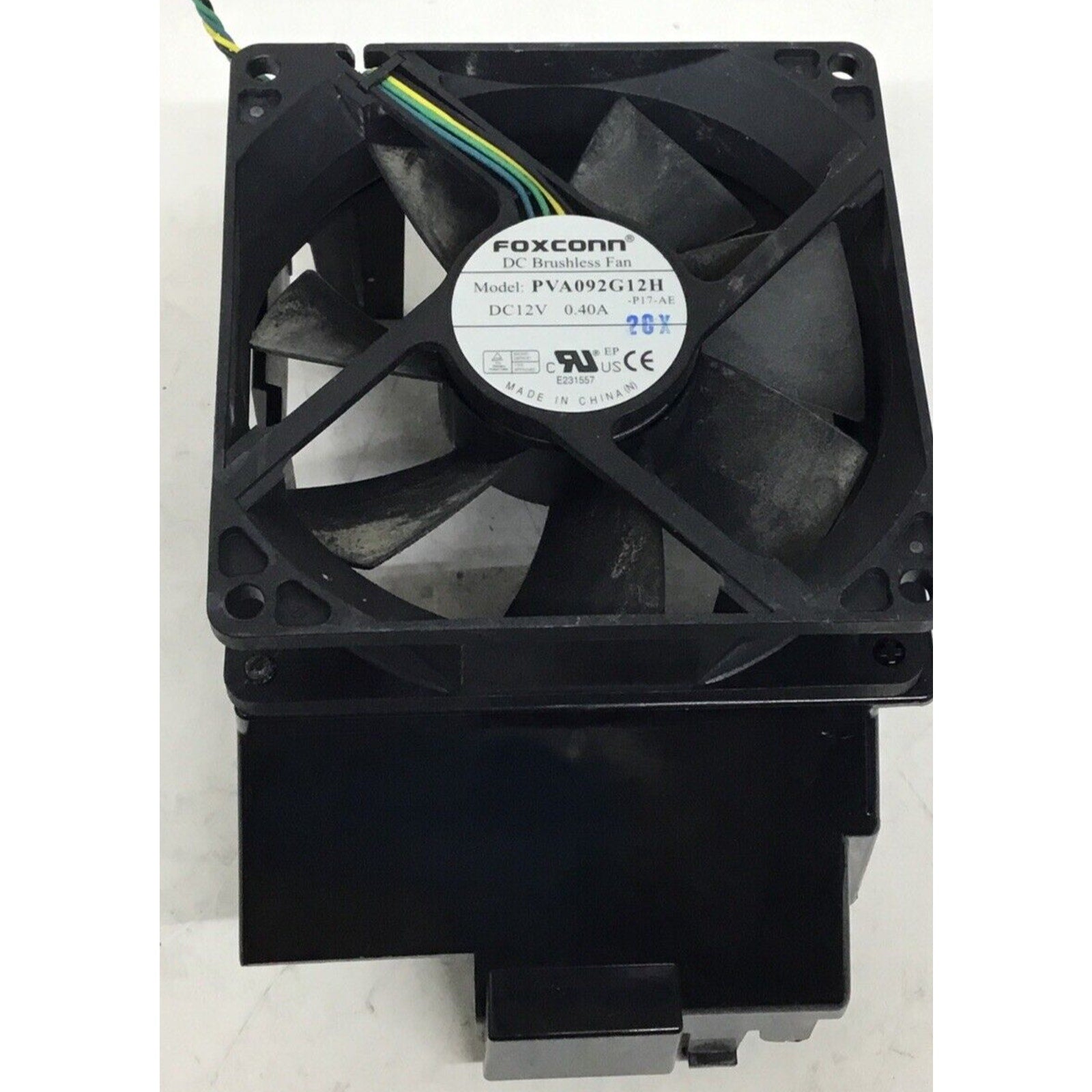 HP PVA092G12H Cooling Fan & Shroud Works Great