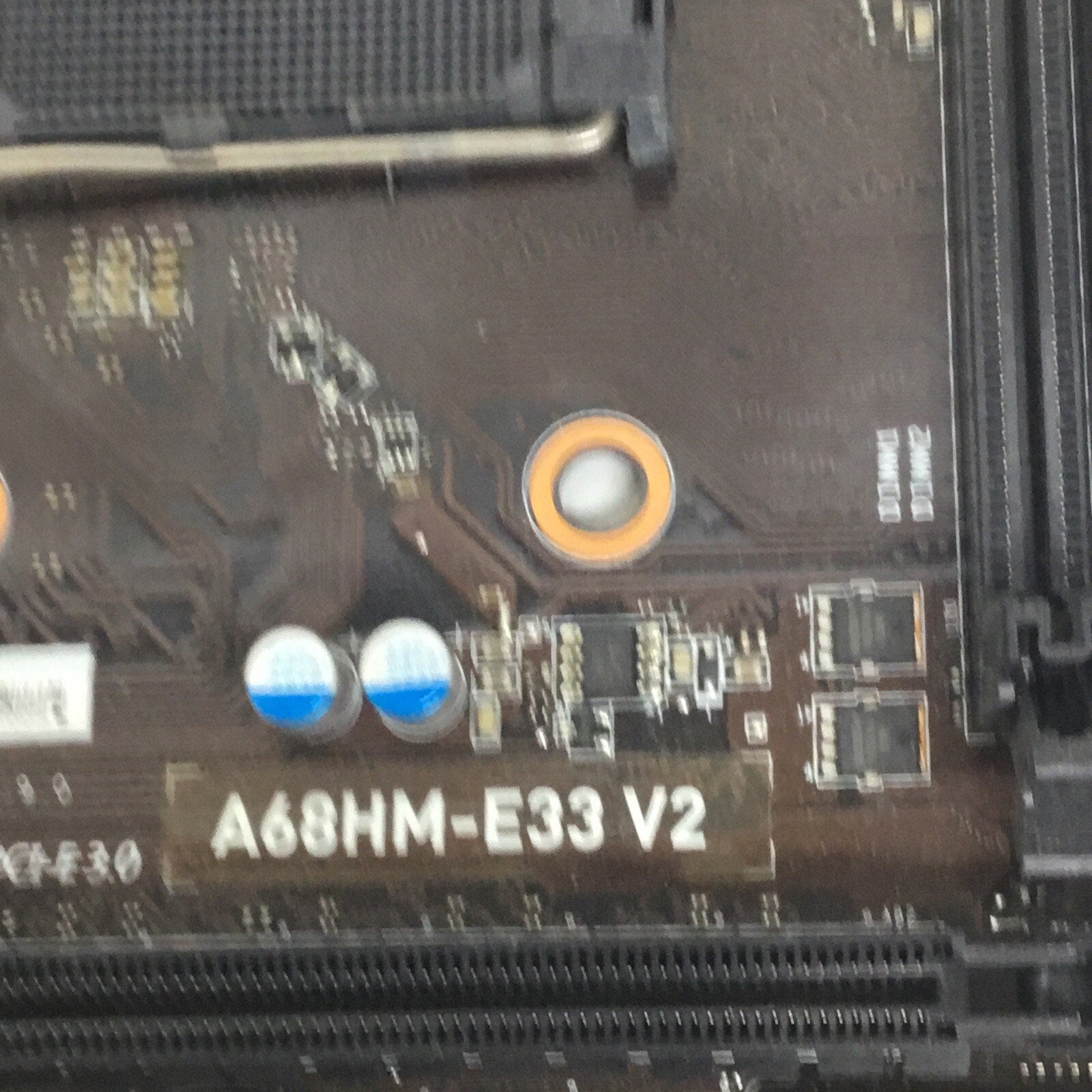 For Parts Only MSI A68HM-E33 V2 Motherboard