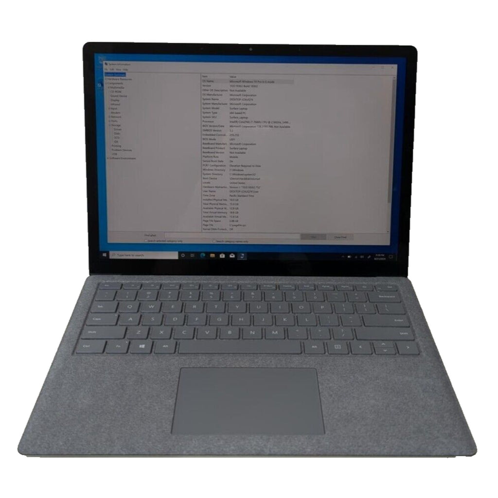 Microsoft Surface Laptop - Core i7-7660U 16GB RAM 512GB SSD - Model 1769