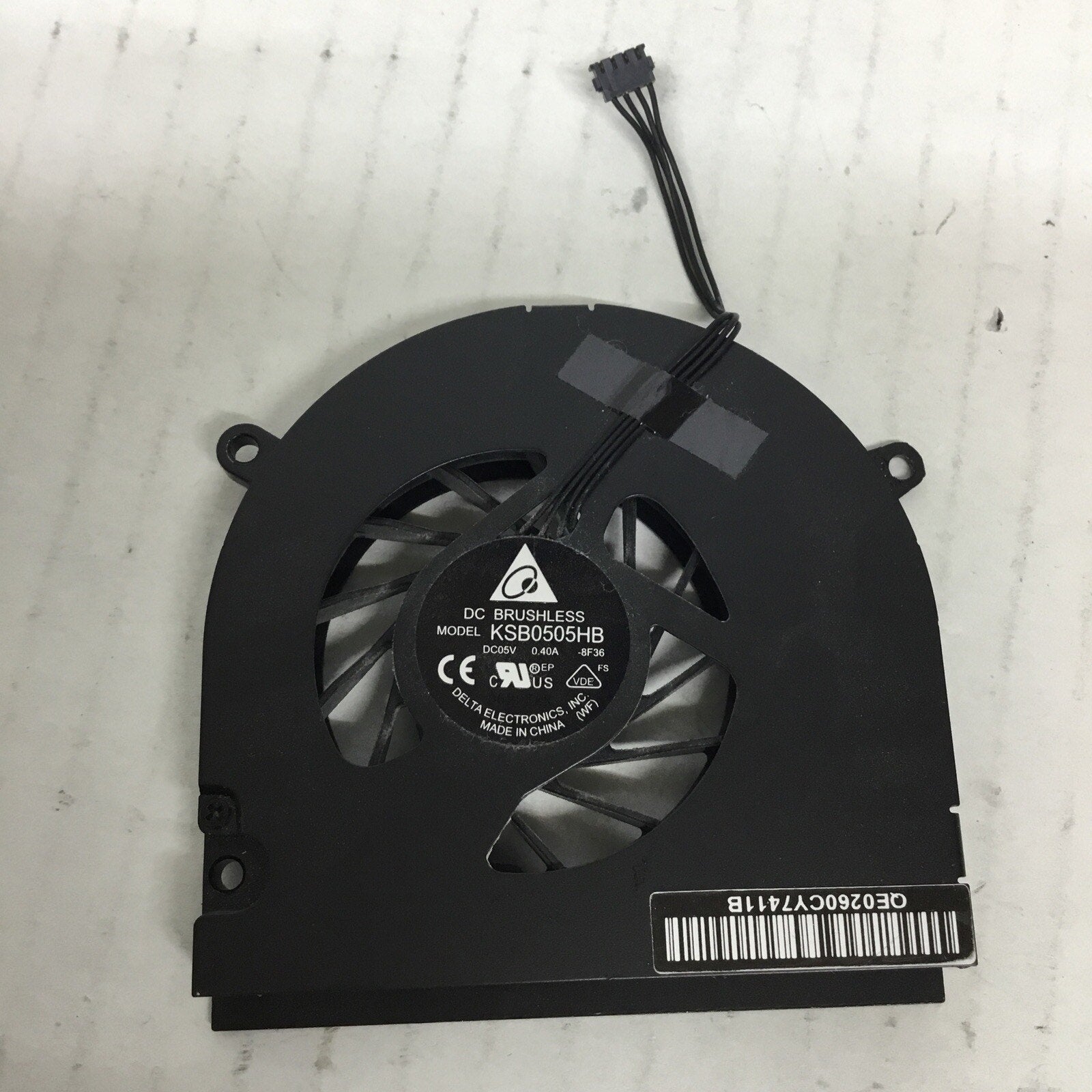Apple Macbook Pro 13" A1278 2009 2010 2011 2012 CPU Fan UDQFZZH70DQU KSB0505HB