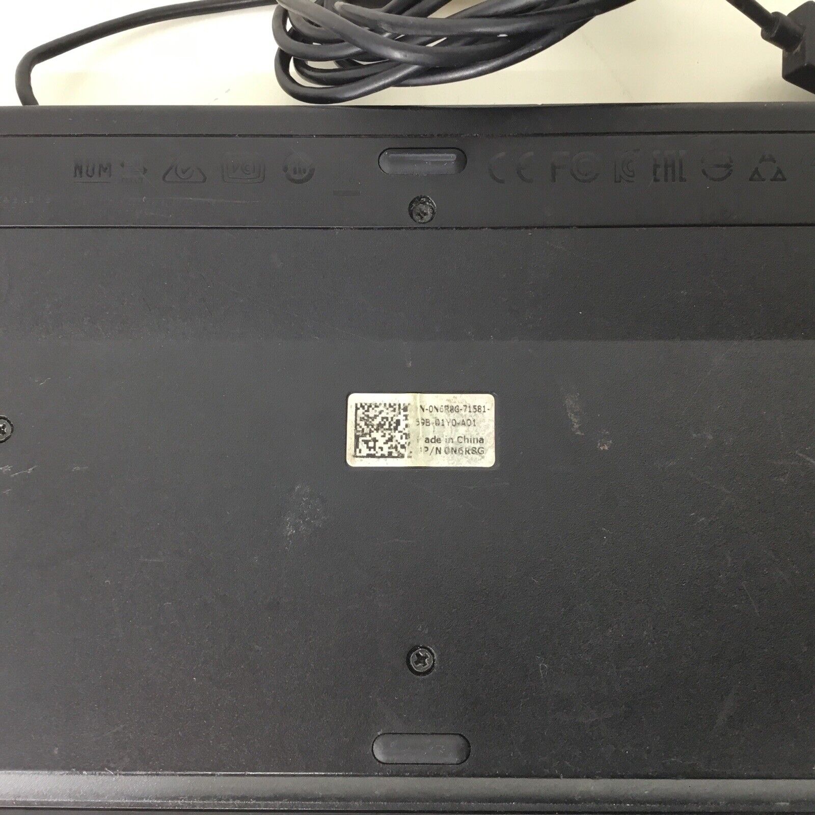 Dell KB216 Wired USB Keyboard Black 0N6R8G