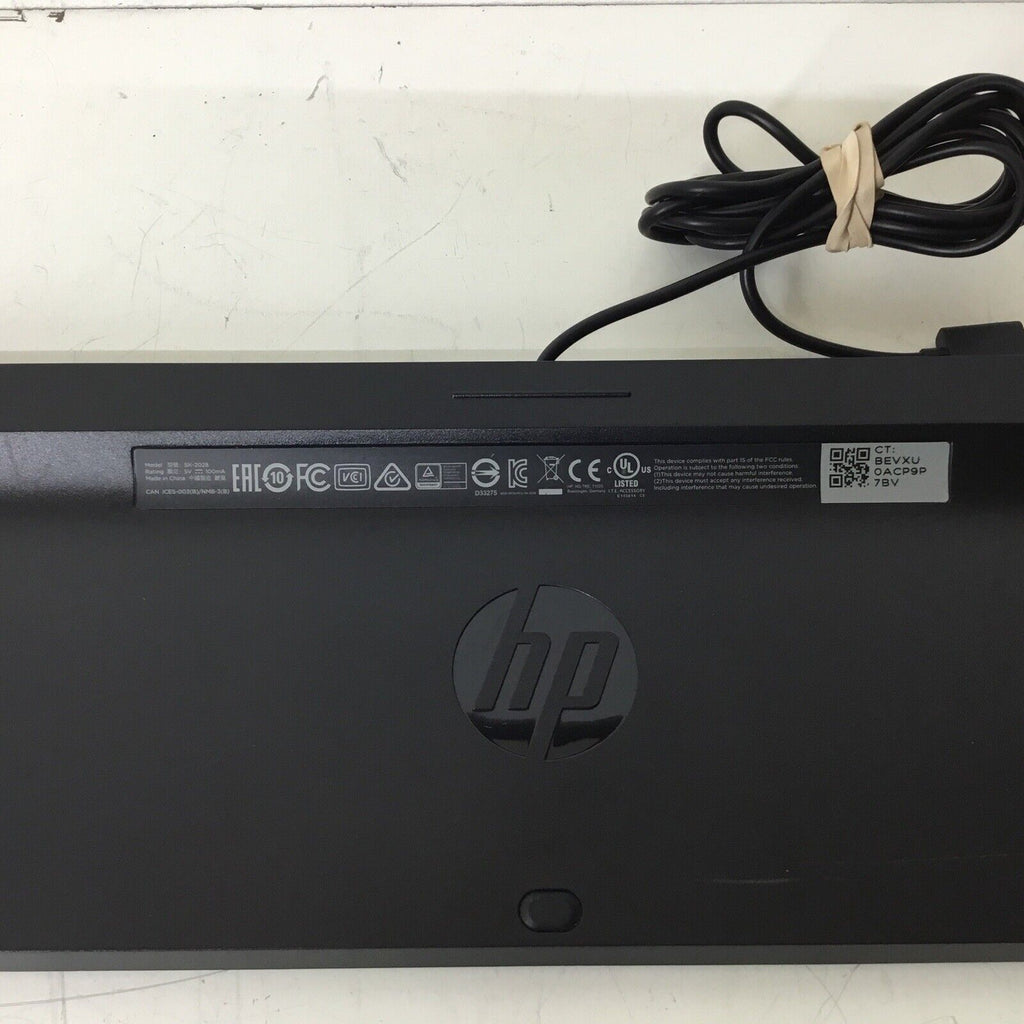 HP SK-2028 Wired Slim USB Keyboard 801526-001