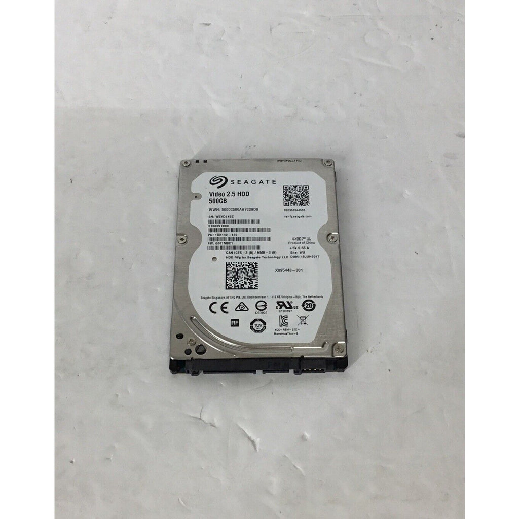 HDD Hard Drive SATA Laptop 2.5" Seagate ST500VT000 500GB 1DK142-120