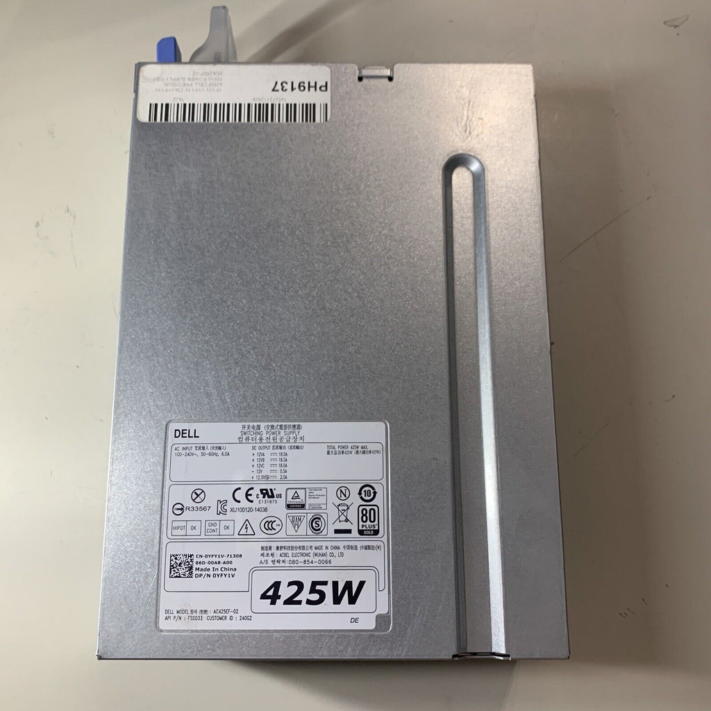 Dell AC425EF-02 Switching Power Supply 425W for Precision T5810 T7810 0YFY1V