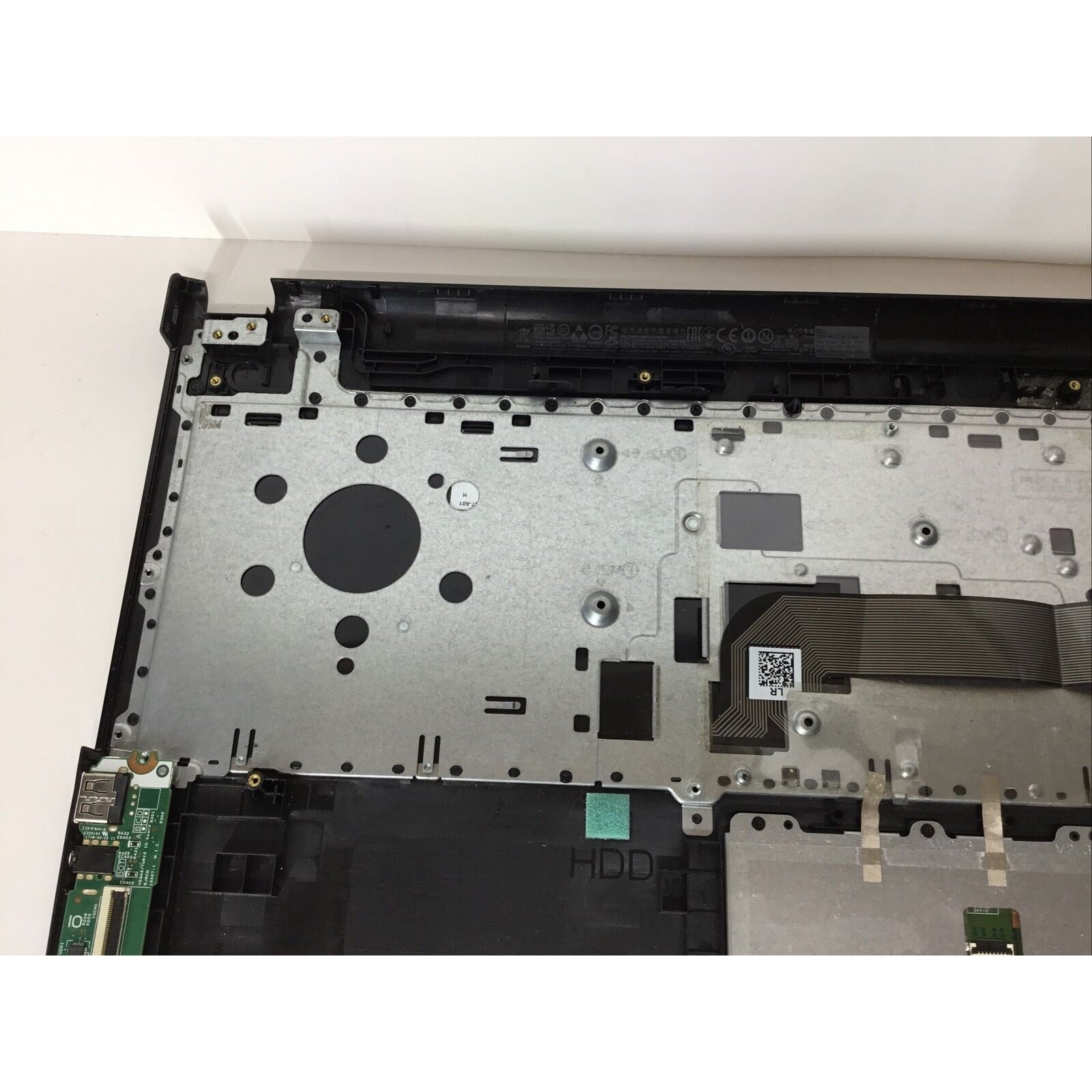 Laptop Cover P63F Shell Dell 15 Keyboard Cover Shell w/ Keyboard 04F55W 4F55W