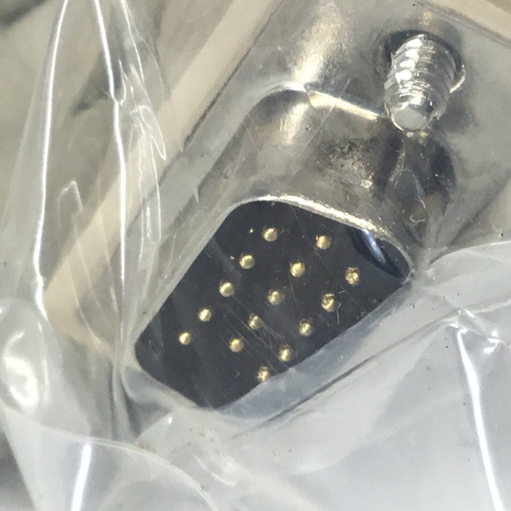 LOT OF 10 - 10ft VGA Cable W/ Ferrites HD15 15-pin Male-to-Male Biege