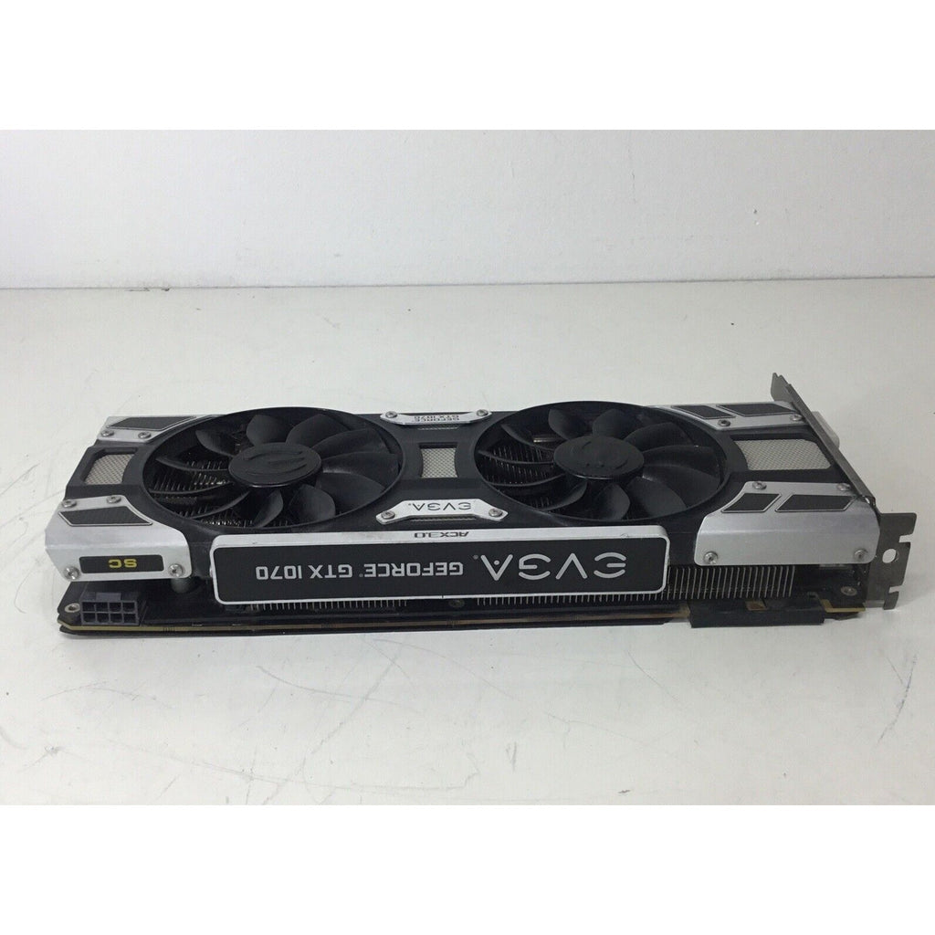 EVGA GeForce GTX 1070 SC 8GB GDDR5 Graphics Card 08G-P4-6173-KR - For Parts