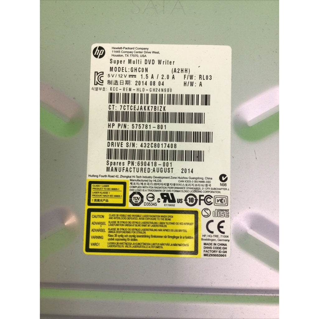 HP DVD Writer 575781-801