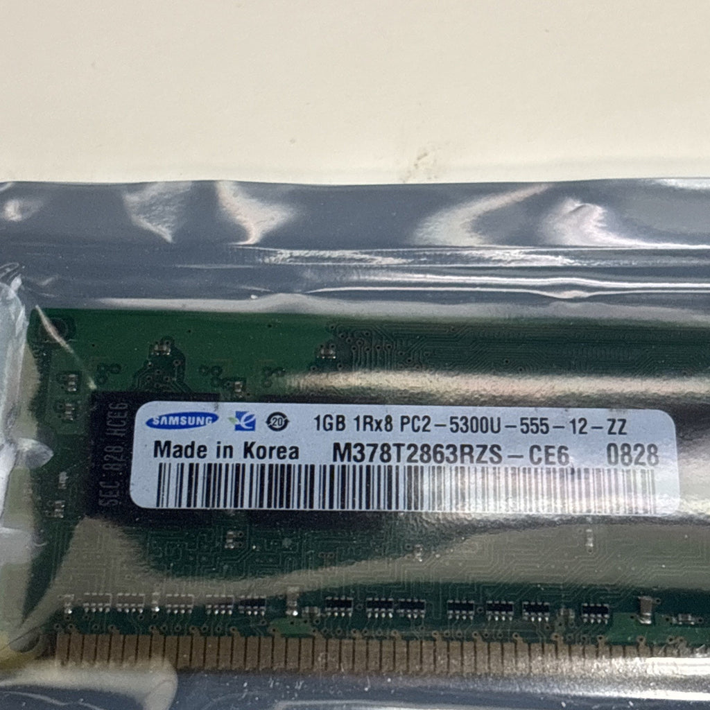 Samsung M378T2863RZS-CE6/M378T2863QZS PC2 1GB 1Rx8 240-pin Desktop Memory