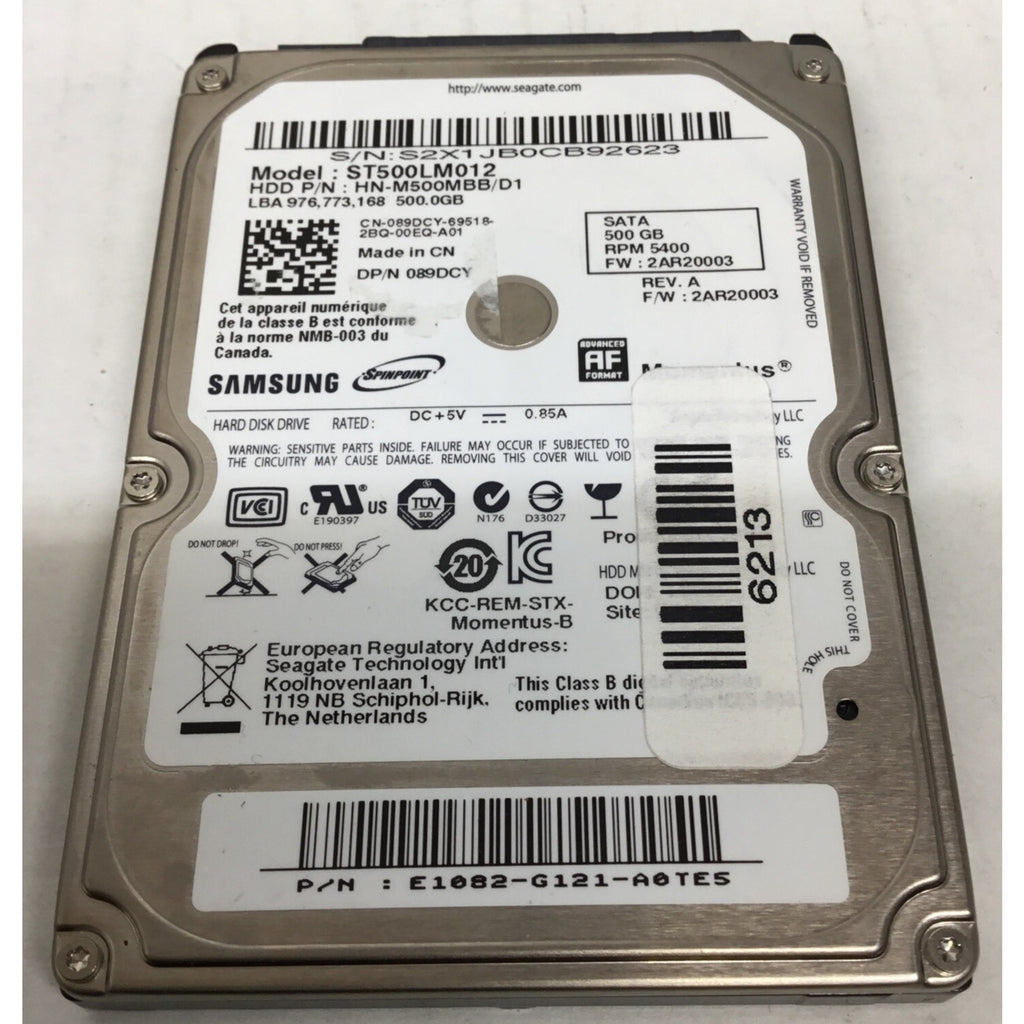 USED SEAGATE Momentus 500 GB ST500LM012