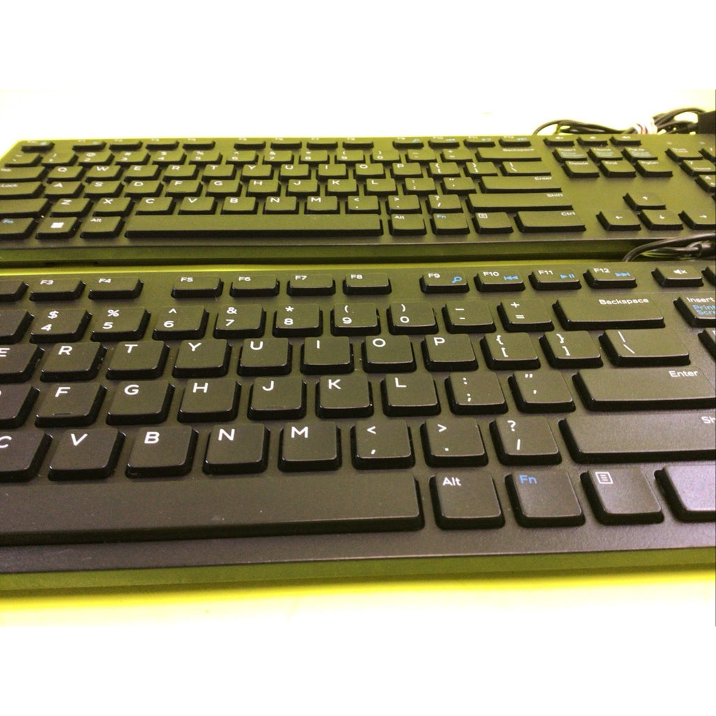 Lot of 2 Dell KB216p Wired Keyboards